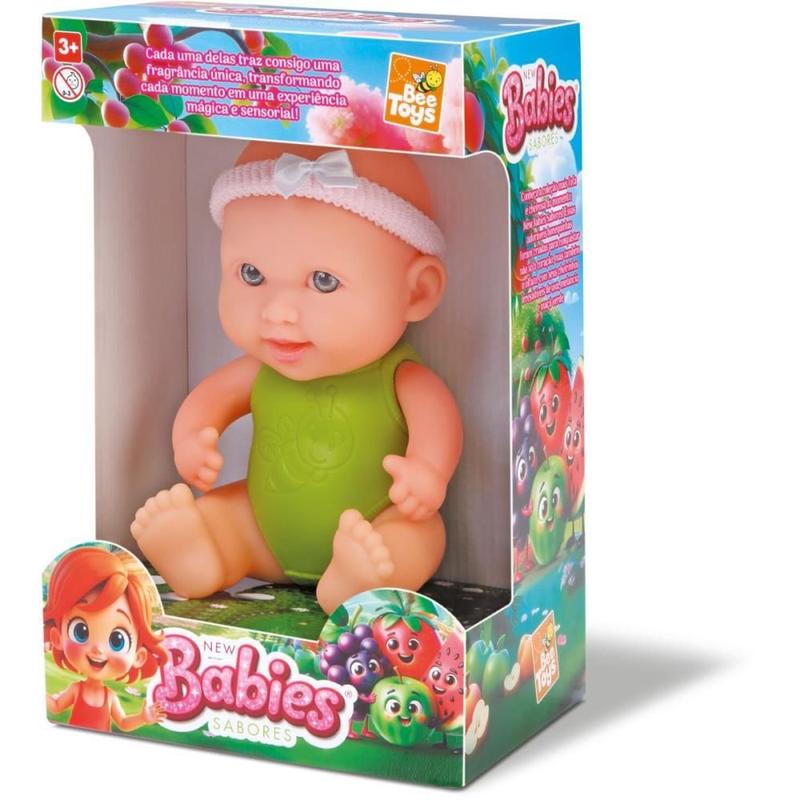 Boneca NEW Babies Sabores Tiara 21CM - Bee TOYS - Bonecas